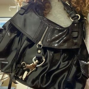 Francesco Biasia Patent leather bag